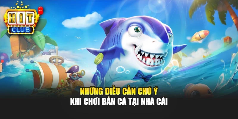Những điều cần chú ý khi chơi bắn cá tại nhà cái